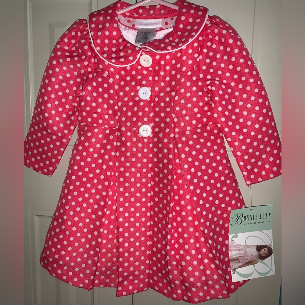 Beautiful coat with matching dress for any occasion.